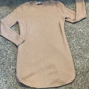LOFT Soft Beige Knit Sweater